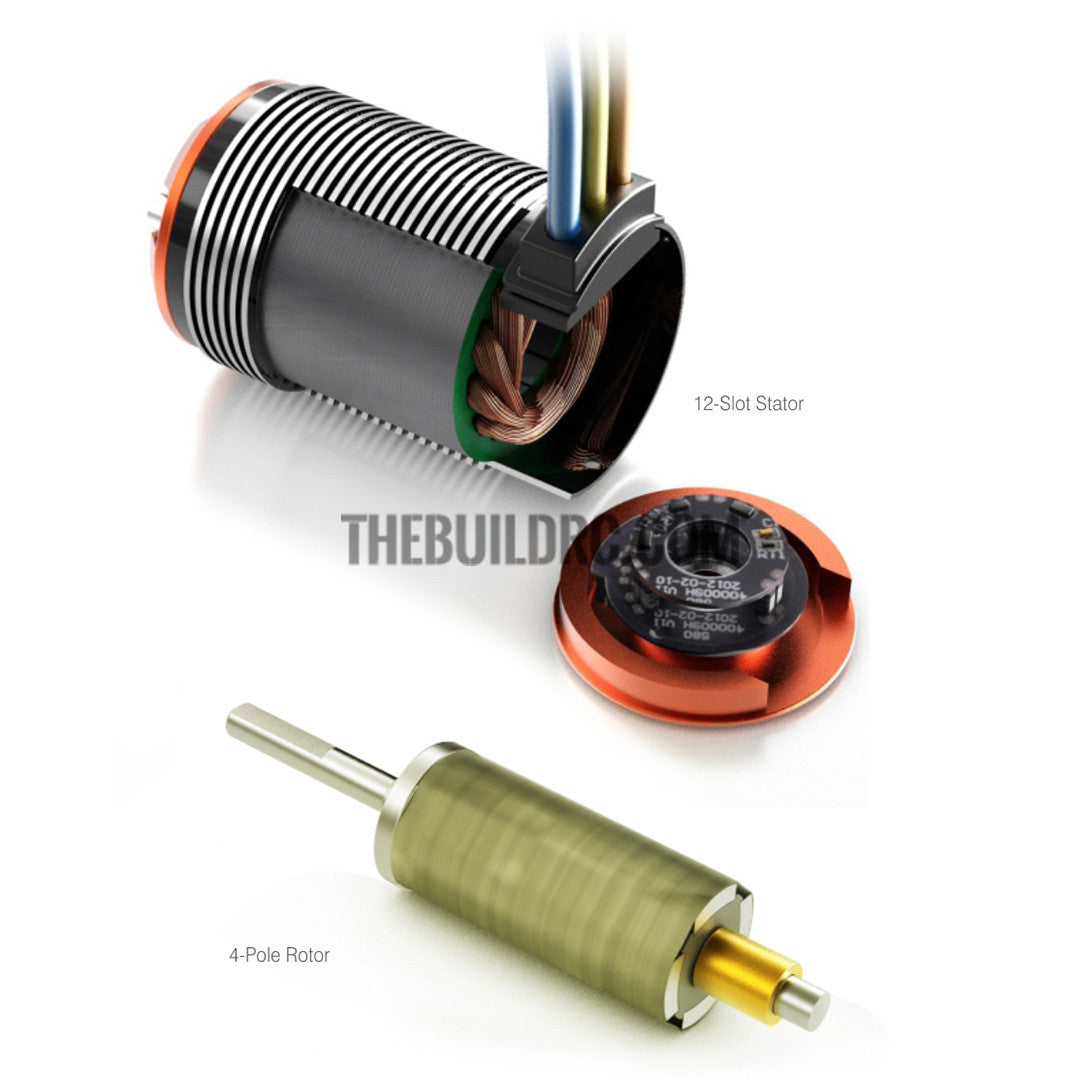 Toro X8S 2350KV 4 Poles Sensored Brushless Motor for 1/8 RC Model