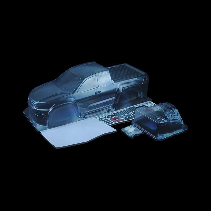 1/10 Lexan Clear RC Car Body Shell for HILUX CRAWLER BODY with WB313mm