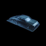 1/10 Lexan Clear RC Car Body Shell for Datsun 510 Blue Bird 190mm