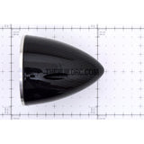2.75" / 69.85mm Bullet Shape Carbon Fiber Spinner with Aluminium Backplate (Sharp)