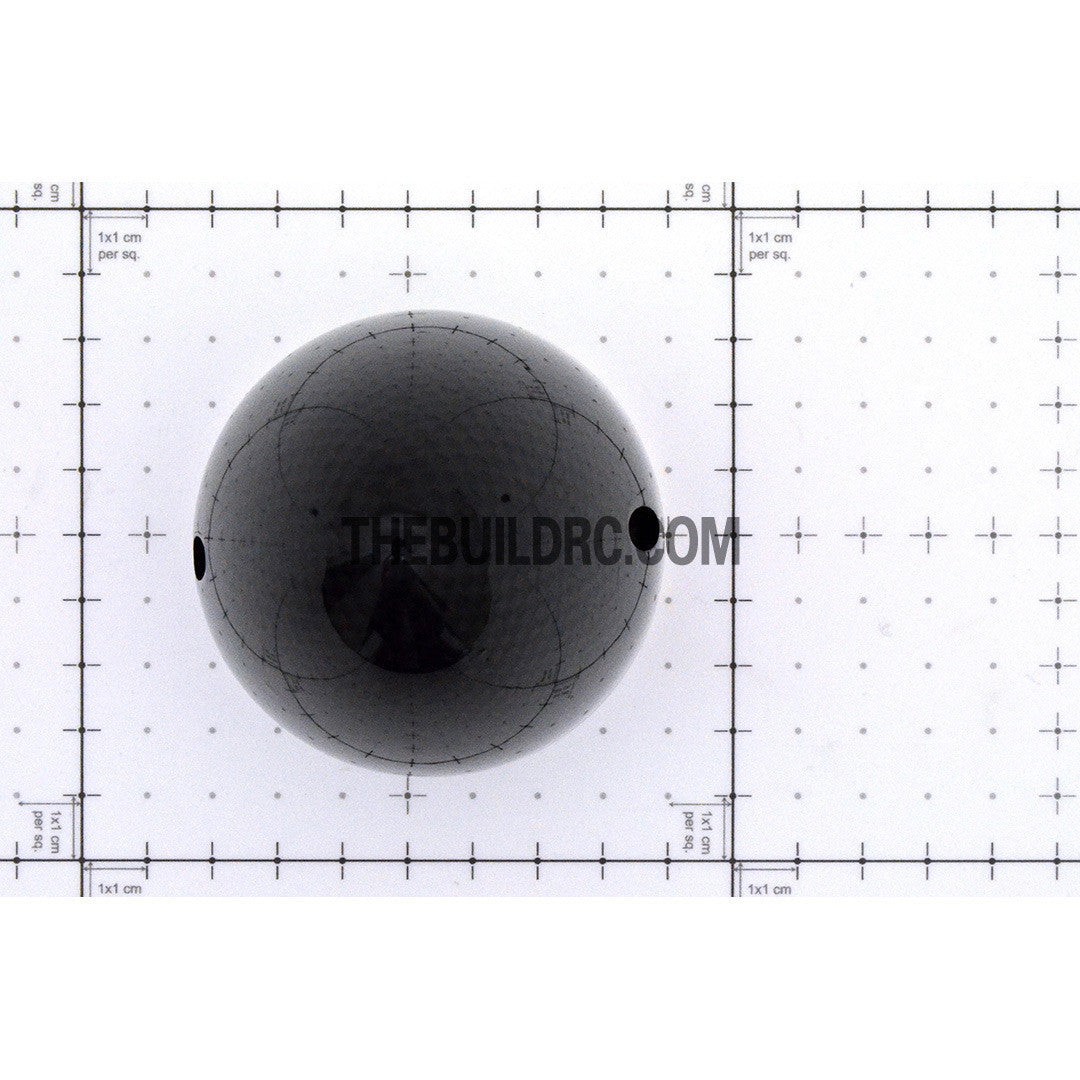 2.75" / 69.85mm Bullet Shape Carbon Fiber Spinner with Aluminium Backplate (Sharp)