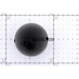 2.75" / 69.85mm Bullet Shape Carbon Fiber Spinner with Aluminium Backplate (Sharp)