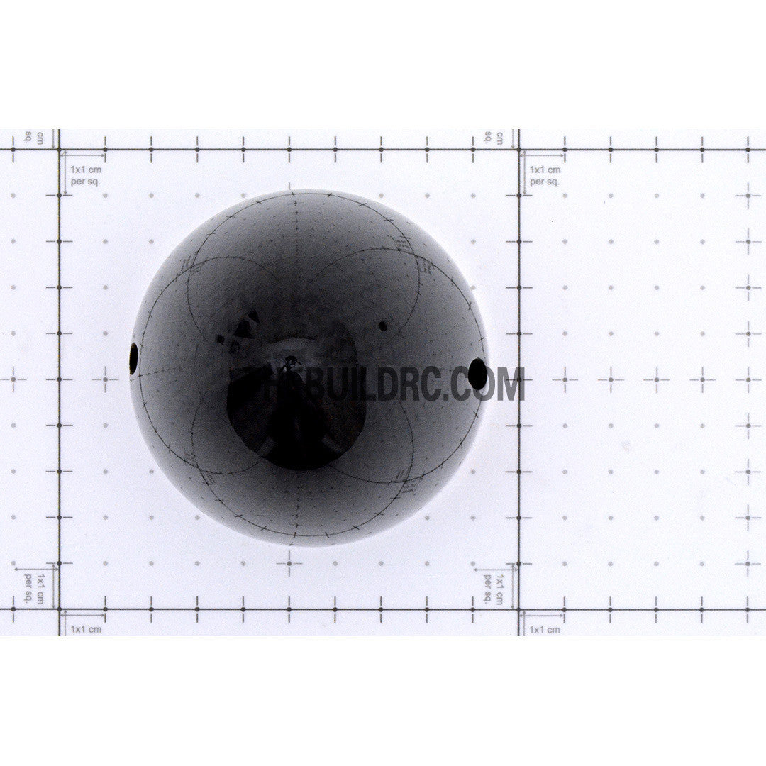 3" / 76.2mm Bullet Shape Carbon Fiber Spinner with Aluminium Backplate (Sharp)