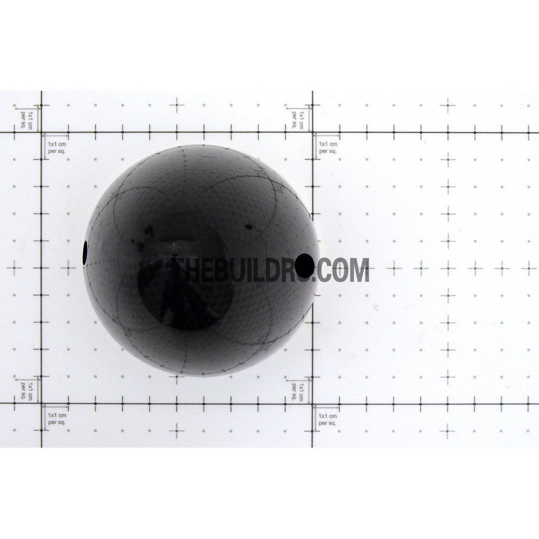 3.25" / 82.55mm Bullet Shape Carbon Fiber Spinner with Aluminium Backplate (Sharp)