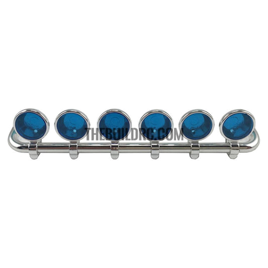 130mm x 30mm Roof Light TAMIYA Scania Truck Compatible (Six Round Light Set)