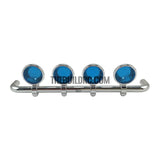Tractor Truck Stand and 113mm x 18.5mm seachlight Compatible (Four Round Light Set)