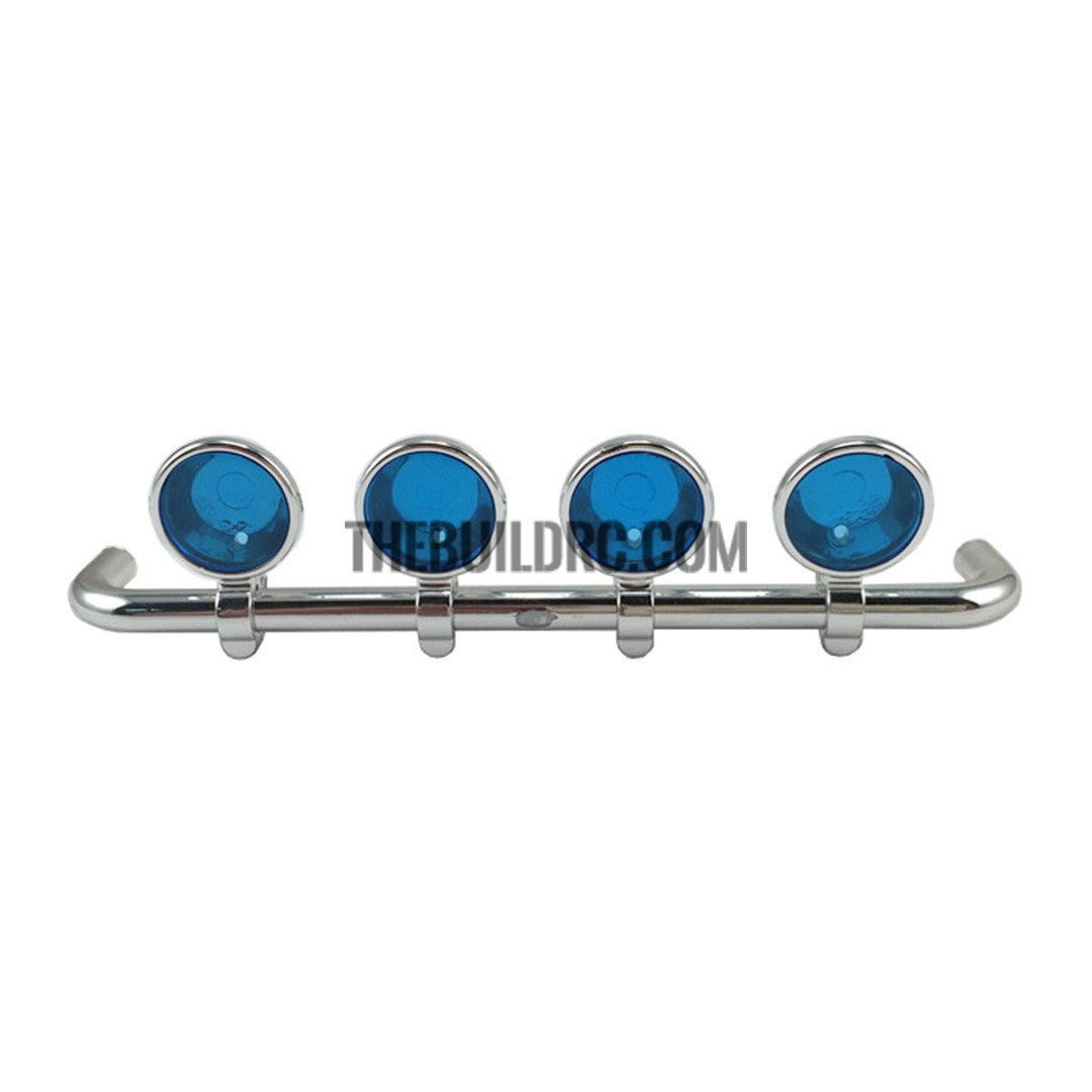 Tractor Truck Stand and 113mm x 18.5mm seachlight Compatible (Four Round Light Set)