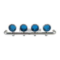 Tractor Truck Stand and 113mm x 18.5mm seachlight Compatible (Four Round Light Set)