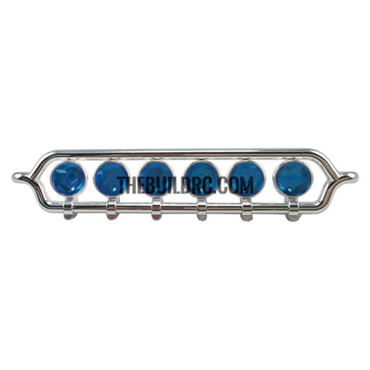 154mm x 28mm x 28mm Roof Bar Light TAMIYA 1/14 Scale RC Mercedes-Benz 1851 Actros Compatible (Six Round Light Set)