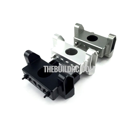 1/14 front metal trailer compatible with TAMIYA (4pcs) - Gun Metal