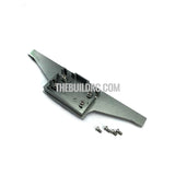 1/14 mental trailer tailstock compatible with TAMIYA (4pcs) - Gun Metal