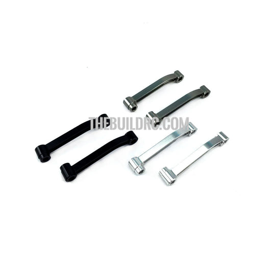 1/14 Semi-Trailer Metal Rod Aluminum Upgraded Parts compatible with TAMIYA (set of 2)  - Black