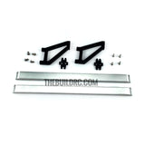 1/14 metal trailer side railings for container frame compatible with TAMIYA - Black