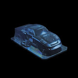 1/10 Lexan Clear RC Car Body Shell for  MINI PORSCHE 935 1978 210mm