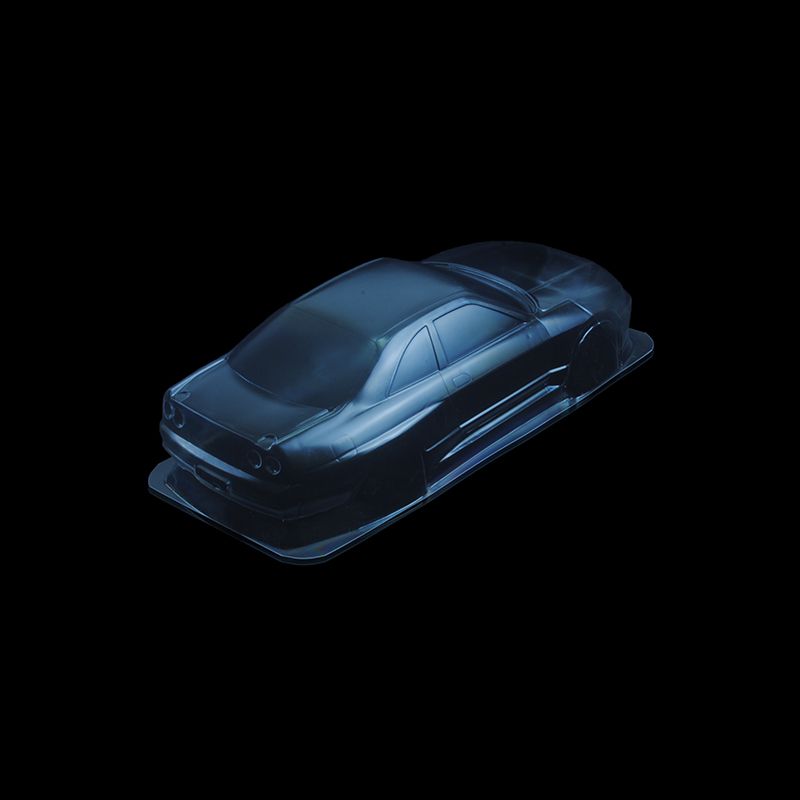 1/10 Lexan Clear RC Car Body Shell for Nissan GTR R33 Loctite   WT 190mm