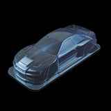 1/10 Lexan Clear RC Car Body Shell for Nissan GT-R R34 LOCTITE ZEXEL 190mm