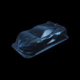 1/8 Lexan Clear RC Car Body Shell for  C8 GT  325mm