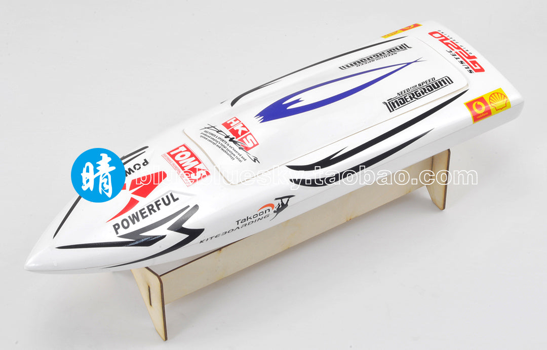 Electric remote control model ship O boat wireless remote control boat FRP hull pump spray boat mini toy ship