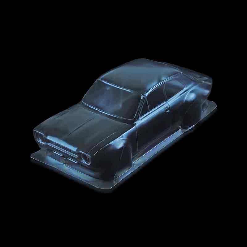 1/10 Lexan Clear RC Car Body Shell for Ford Escort MK1