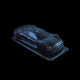 1/10 Lexan Clear RC Car Body Shell for Mercedes Benz CLK GTR  190mm