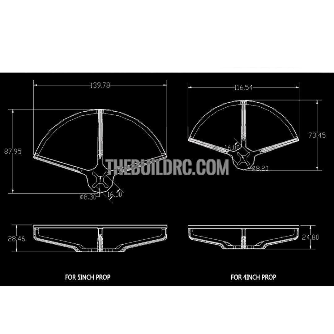 KingKong 4 Inches Propeller Props Guard Protector Bumper For FPV