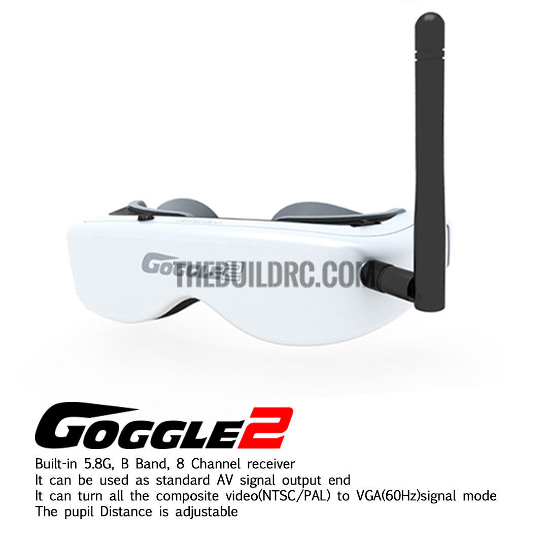 walkera goggle 4 fpv Walkera Googgle2 H500 head tracking 5.8G FPV glasses FPV video image t – LittoHot
