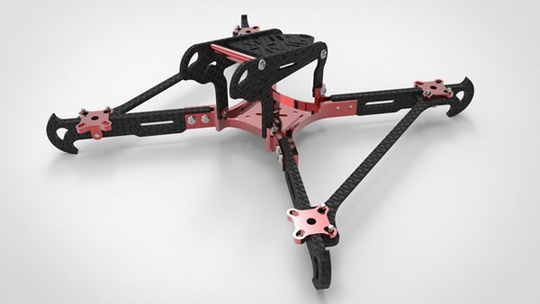 PHOTON 200mm size Quadro/FPV Quadcopter Racing Drone Metallic - Carbon Frame