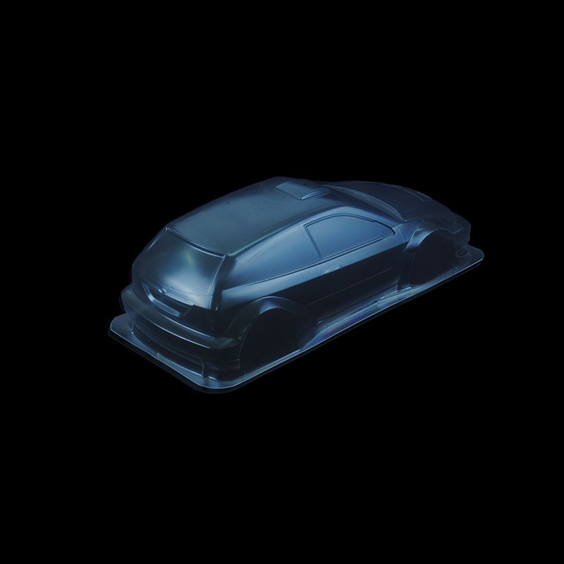 1/10 Lexan Clear RC Car Body Shell for  FORD FOCUS WRC 2003   190mm