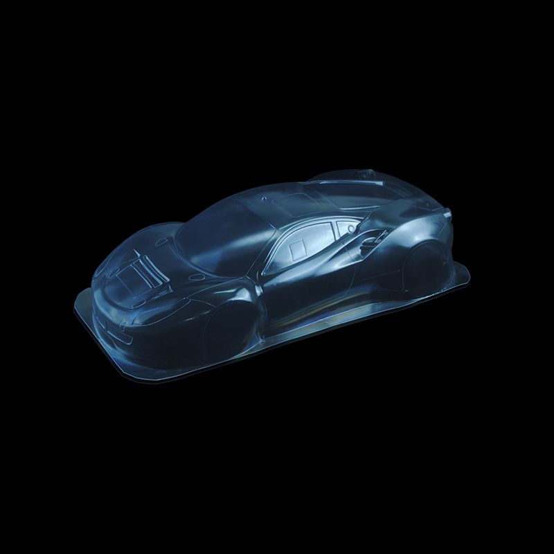 1/8 Lexan Clear RC Car GT Body Shell for FERRARI 488GT with WB360mm