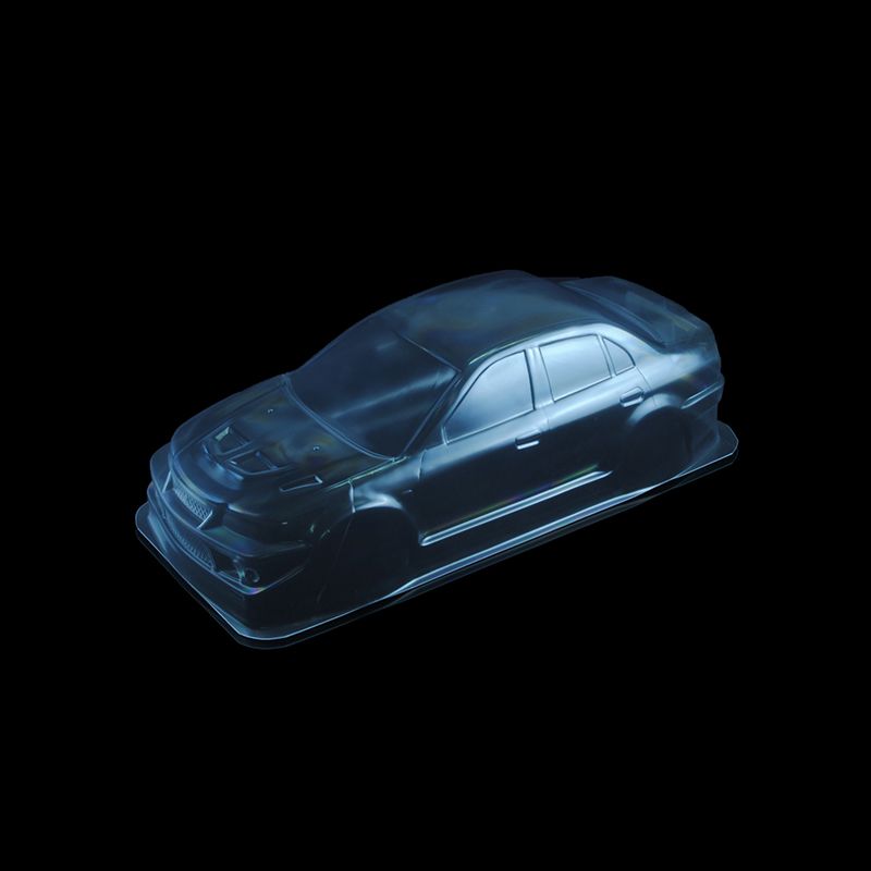 1/8 Lexan Clear RC Car GT Body Shell for LANCER EVOLUTION VI  WR8  Rally WB300mm