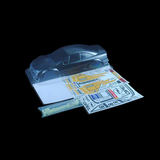 1/10 Lexan Clear RC Car Body Shell for OPEL CALIBRA V6  190mm