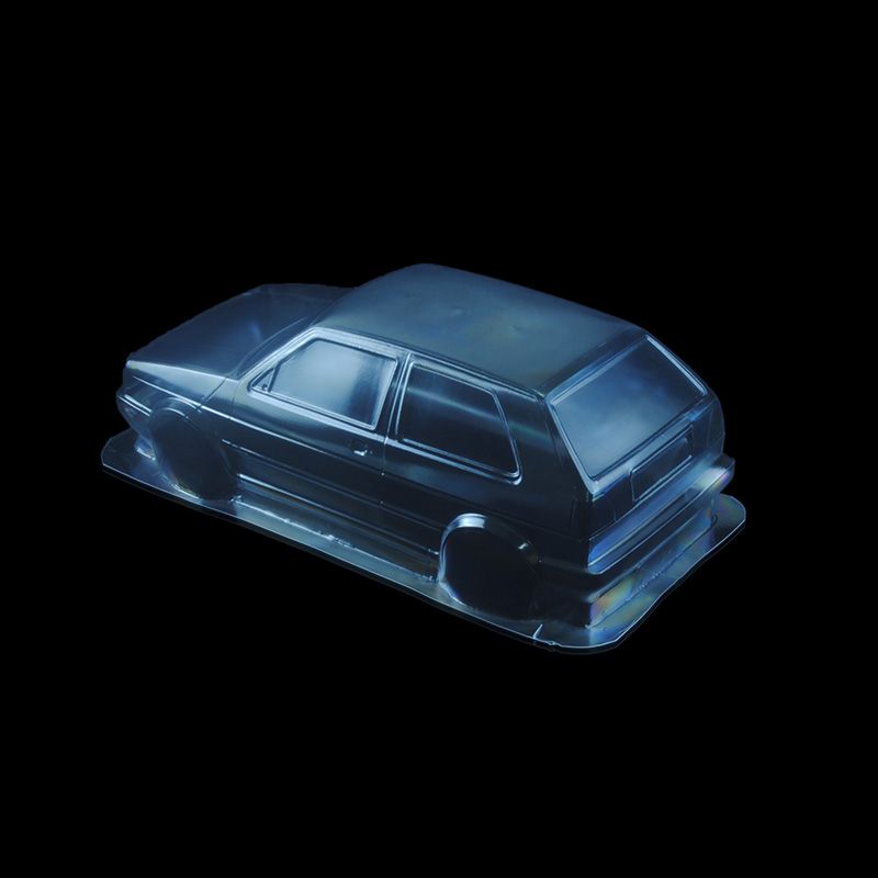 1/10 Lexan Clear RC Car Body Shell for VW GOLF MK2   WT  190mm