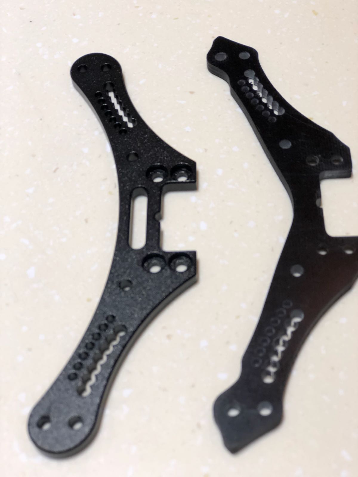 Carbon Fiber Upgrade CNC Option Parts with Metal Servo Mount for 3Racing Sakura 2017 Version D4 1/10 RC Drift Car