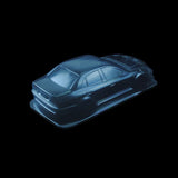 1/8 Lexan Clear RC Car GT Body Shell for LANCER EVOLUTION VI  WR8  Rally WB300mm