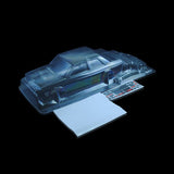 1/10 Lexan Clear RC Car Body Shell for Datsun 510 Blue Bird 190mm