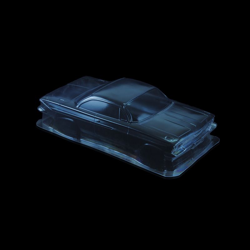 1/10 Lexan Clear RC Car Body Shell for 1961 Chevy Impala 200mm