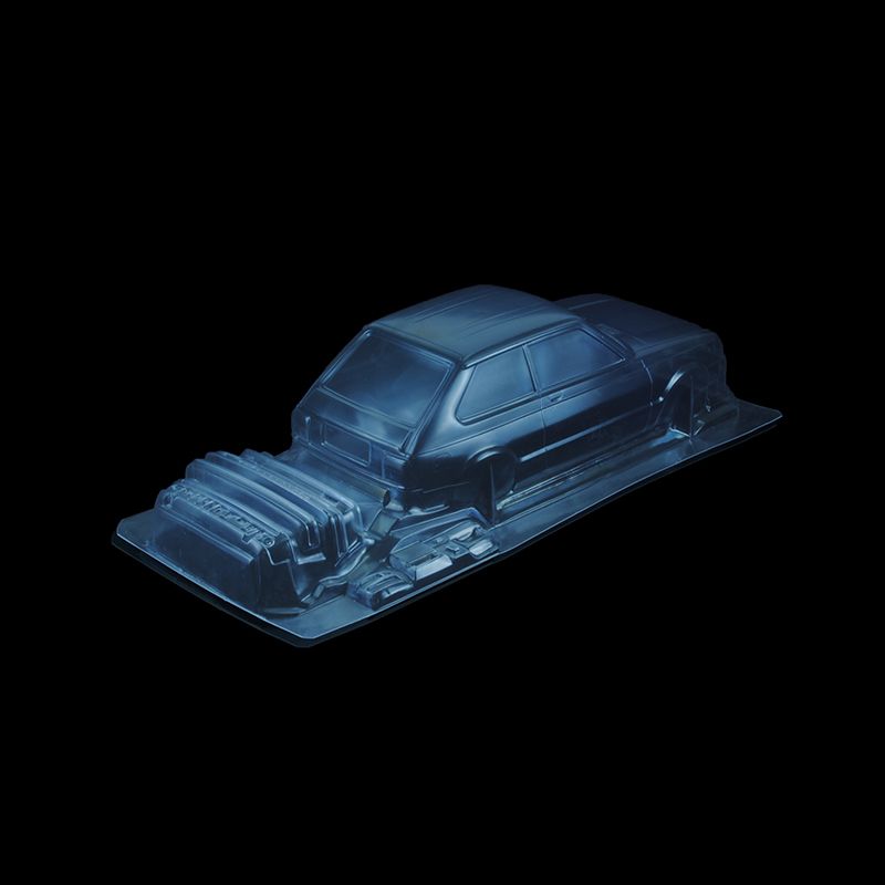 1/10 Lexan Clear RC Car Body Shell for TOYOTA STARLET KP61 WT195mm