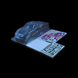 1/10 Lexan Clear RC Car Body Shell for  MINI PORSCHE 935 1978 210mm
