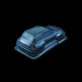 1/10 Lexan Clear RC Car Body Shell for RENAULT 5 GT WT190mm