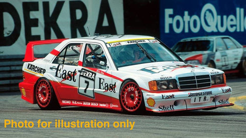 1/10 Lexan Clear RC Car Body Shell for Mercedes-Benz 190E Evo II 190mm