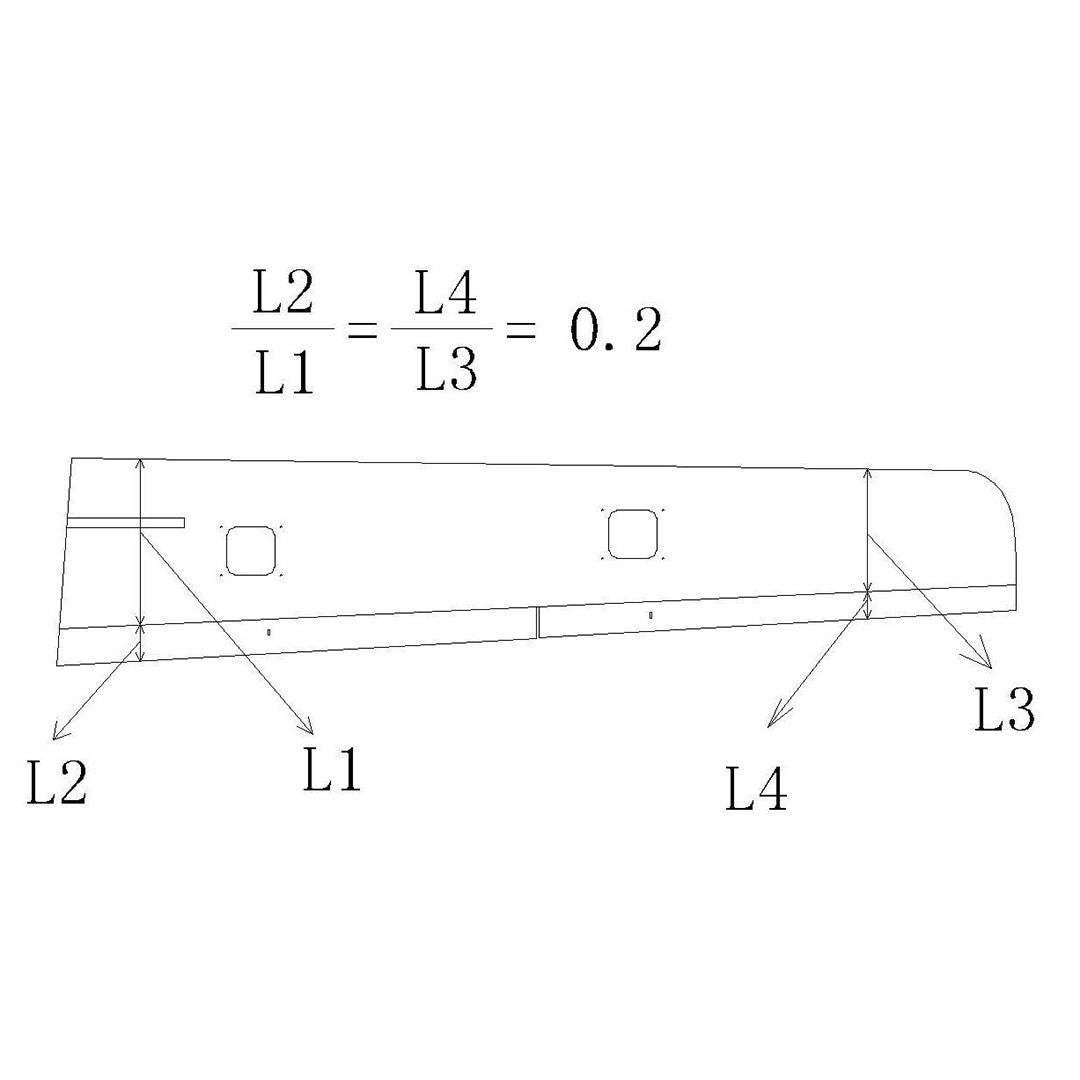 4-5Ch RC Scale Fox ARF Kit Composite Glider Sailplane with Flaps & Alierons