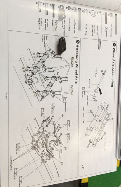 Tractor trailer truck part for suspension