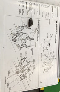 Tractor trailer truck part for suspension