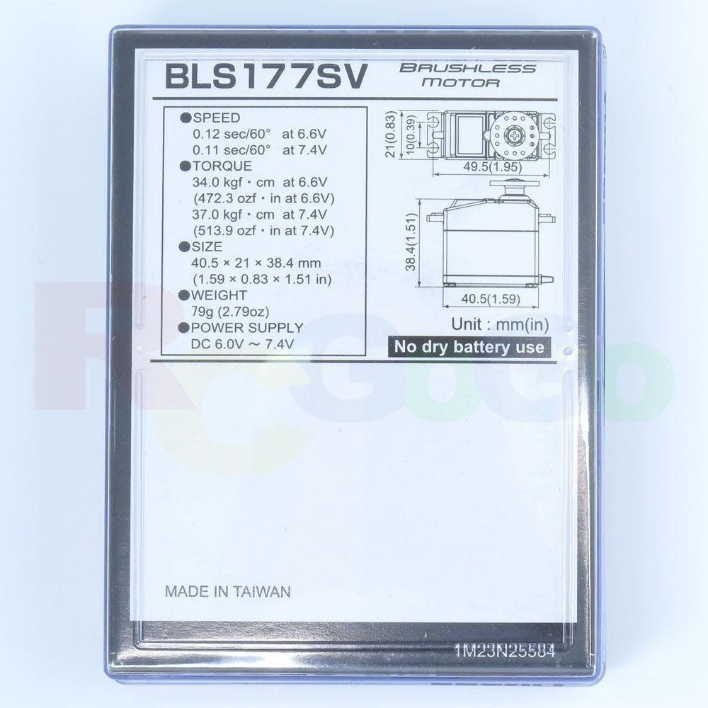 FUTABA BLS177SV Brushless Motor Hi-Volt Ultra Torque SBus2 Digital Servo for RC
