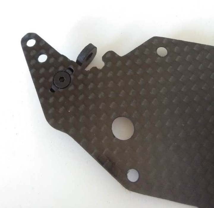 Carbon fiber hop up for Kyosho Honda NSR500 Electric 1/8 Motorcycle - Part F3 & F16