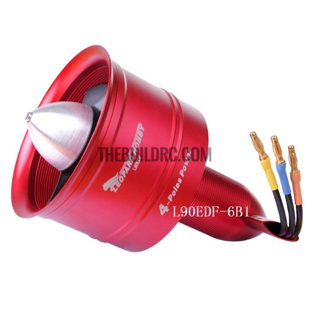 LEOPARD 1924KV RC Brushless Motor 90mm 6B1 Ducted Fan EDF