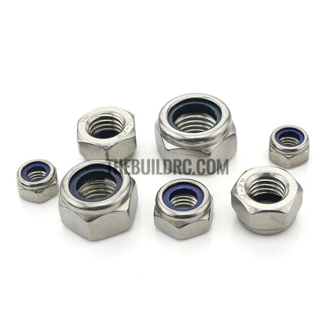 M2 Stainless Steel Nylon Lock Nut