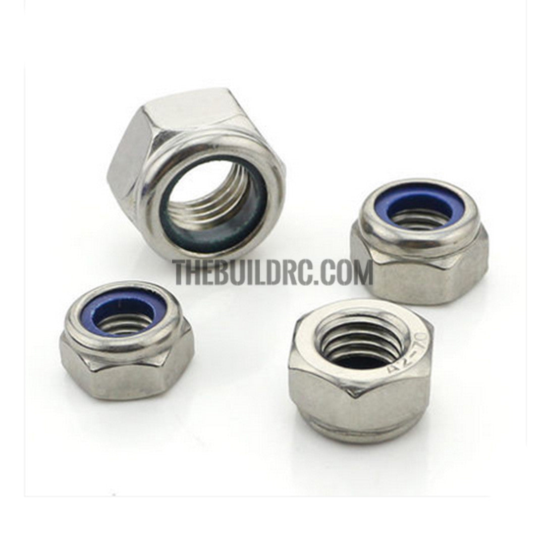 M2 Stainless Steel Nylon Lock Nut