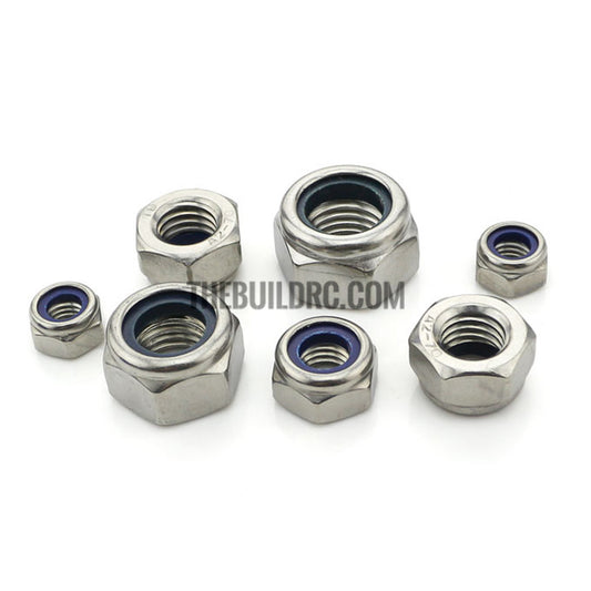 M4 Stainless Steel Nylon Lock Nut