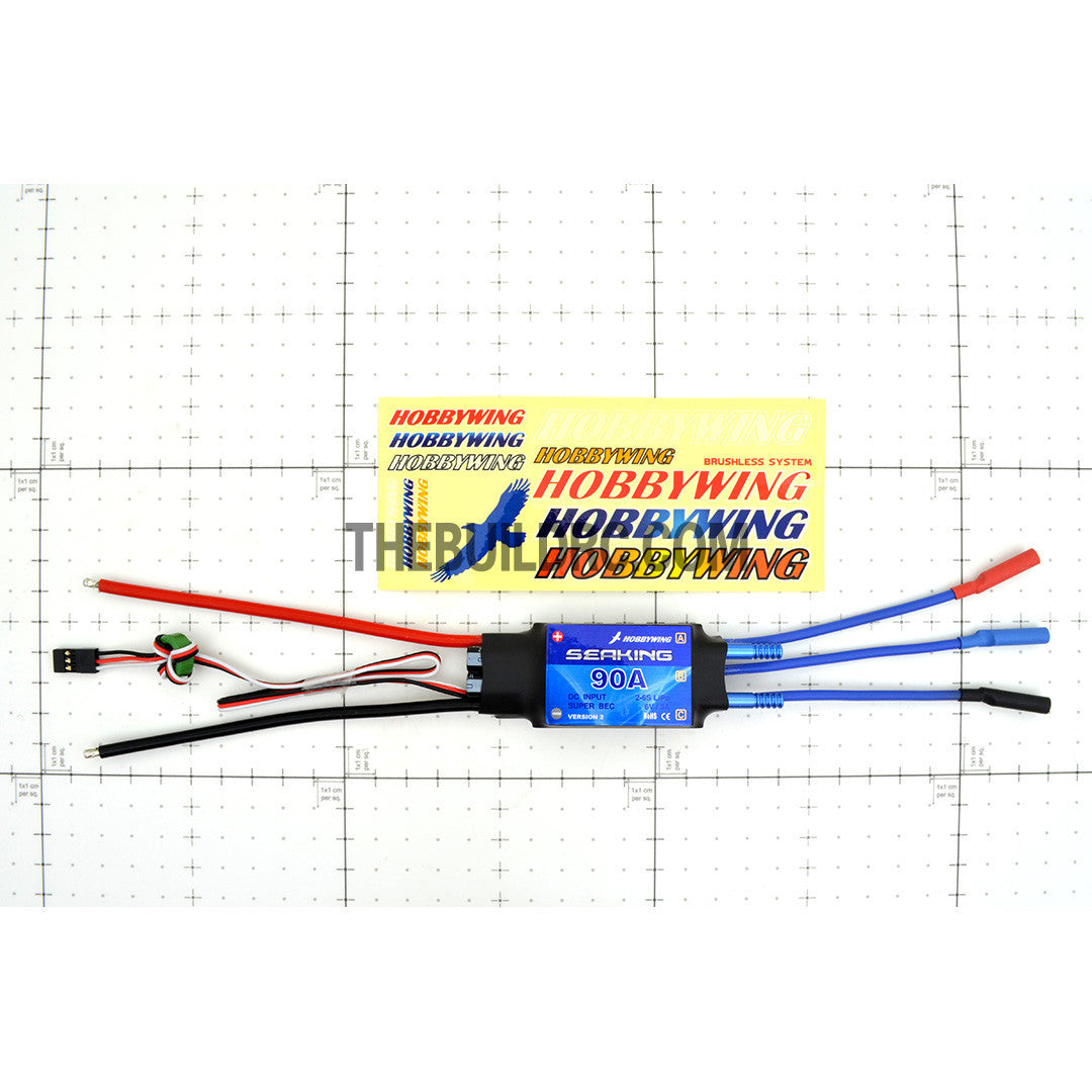 HobbyWing RC Boat Seaking-90A Brushless BL Motor ESC Speed Controller